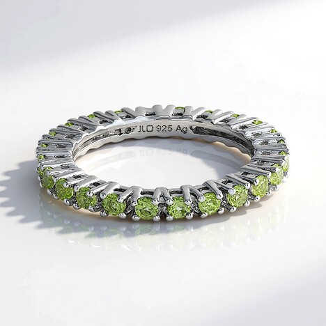 Anello in argento con Peridoto