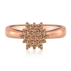 Anello in oro con Diamante Rose de France SI1 di Argyle