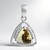 Ciondolo in argento con Magnesite