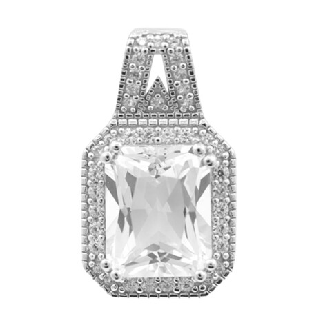 Ciondolo in argento con Danburite