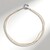 Collana in argento con Topazio Bianco