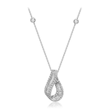 Collana in oro con Diamante SI2 (H) (CIRARI)