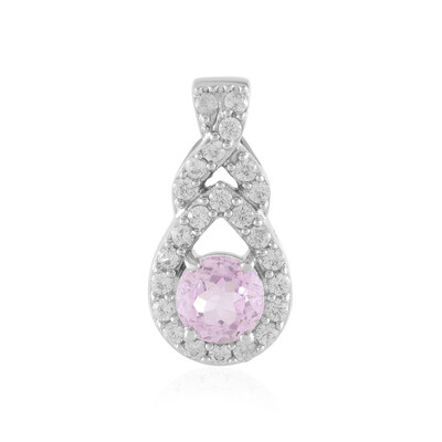Ciondolo in argento con Kunzite