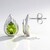 Orecchini in argento con Peridoto Jilin (de Melo)
