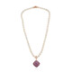 Collar en plata con Amatista