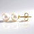 Boucles d'oreilles en argent et Perle d'Akoya (TPC)