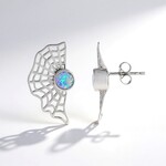 Orecchini in argento con Opale di Welo (MONOSONO COLLECTION)