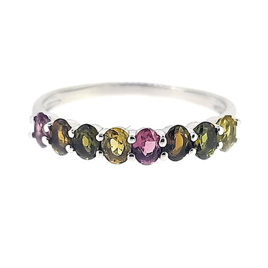 Anello in argento con Tormalina