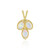 Welo Opal Silver Pendant (Adela Silber)