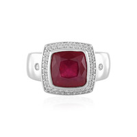 Madagascar Ruby Silver Ring (de Melo)