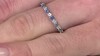 Zilveren ring met Blauwe Ceylon saffieren