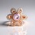 Anello in argento con Kunzite (SAELOCANA)