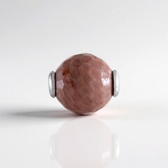 Ciondolo in argento con Rodonite (MONOSONO COLLECTION)
