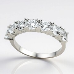 Anello in argento con Danburite
