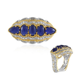 Bague en argent et Sodalite (Gems en Vogue)