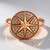 Bague en or et Diamant rose de France SI1 d'Argyle  (Annette)
