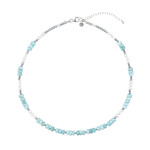 Collana in argento con Larimar