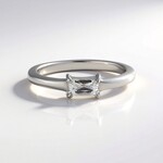 Anello in argento con Zircone