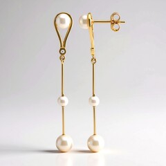 Orecchini in argento con Perla d'Acqua Dolce Bianca