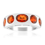 Madeira Citrine Silver Ring (de Melo Essence)