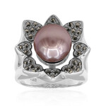 Anello in argento con Perla Ming (Annette classic)
