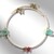 Collana rigida in acciaio con Labradorite (Riya)