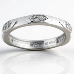 Anello in argento con Zircone