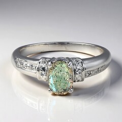 Anello in argento con Spectrolite