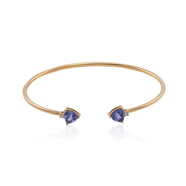 Bracciale in oro con Tanzanite AAA