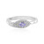 Anello in argento con Tanzanite