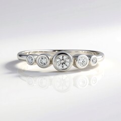 Anello in argento con Zircone (de Melo Essence)
