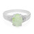 Bague en argent et Chrysoprase