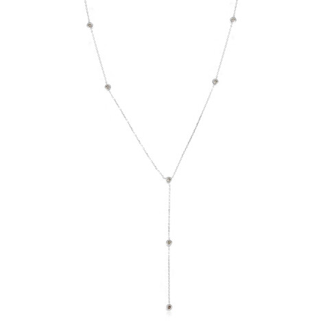 Collana in oro con Diamante Champagne VS1 (de Melo Gold)