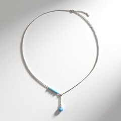 Collana in argento con Larimar