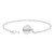 SI1 (G) Diamond Silver Bracelet (Annette)