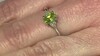 Anillo en plata con Peridoto