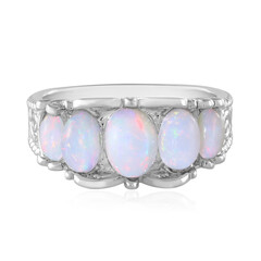 Bague en argent et Opale Welo