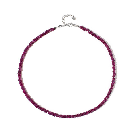 Collana in argento con Rubino Mozambico