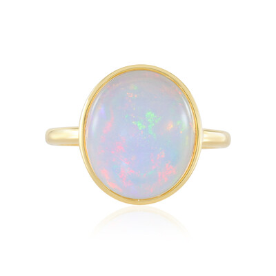 Bague en argent et Opale Welo