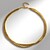 Collana in argento con Ematite Dorata (Riya)