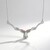 Collana in argento con Labradorite rosa Maniry