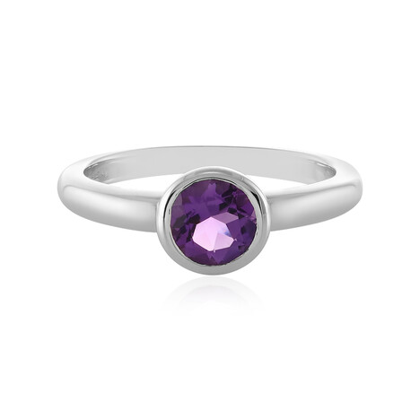 Sambia-Amethyst-Silberring