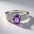 Anello in argento con Quarzo Azur