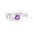 Marokkanischer Amethyst-Silberring