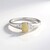 Anello in argento con Quarzo Occhio di Gatto