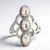 Anello in argento con MORGANITE MARROPINO