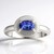 Anello in argento con Tanzanite (Pallanova)
