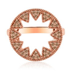 Anello in oro con Diamante Rose de France SI1 di Argyle