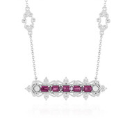 Rhodolite Silver Necklace (Dallas Prince Designs)