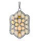 Pendentif en argent et Opale Welo